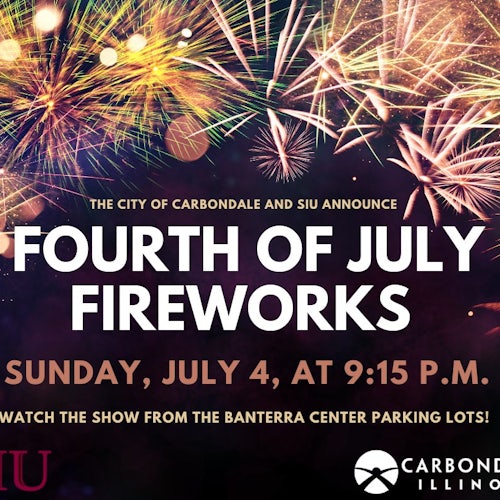 Fourth Of July Fireworks Calendar Of Events Carbondale Tourism Siu Calendar Of Events