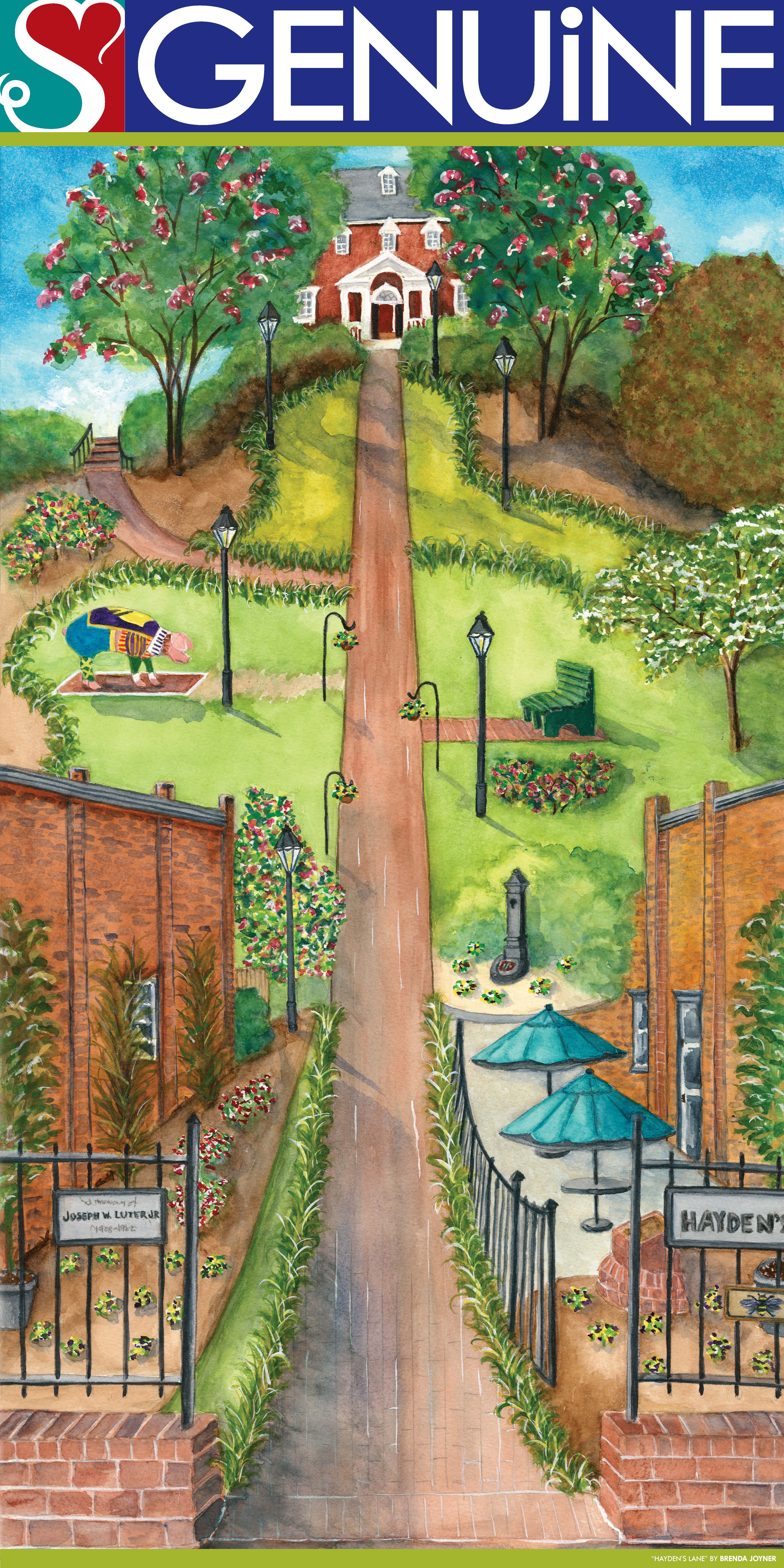 Facebook Live WanderLove Stroll along Haydens Lane