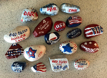 Constitution Week Rock Hunting