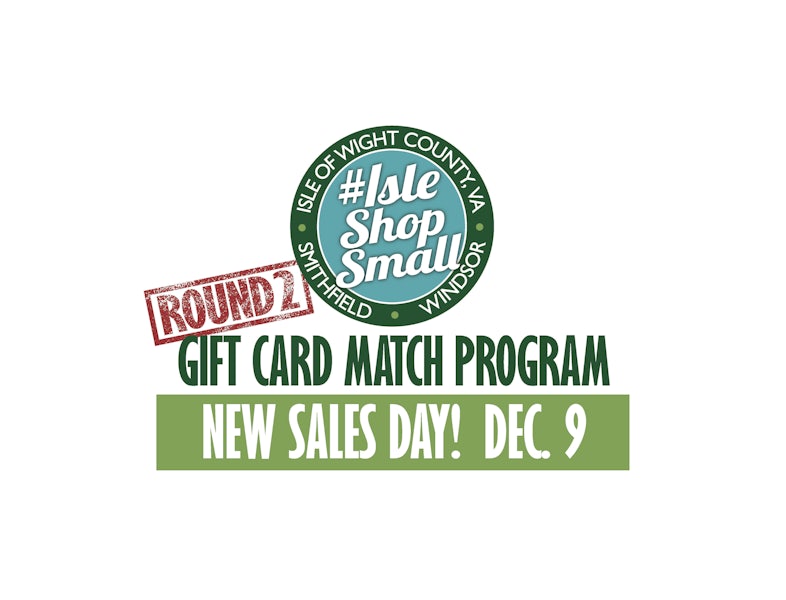 SOLD OUT Isle Shop Small Gift Card Sales Day