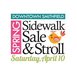 Downtown Smithfield Spring Sidewalk Sale and Stroll