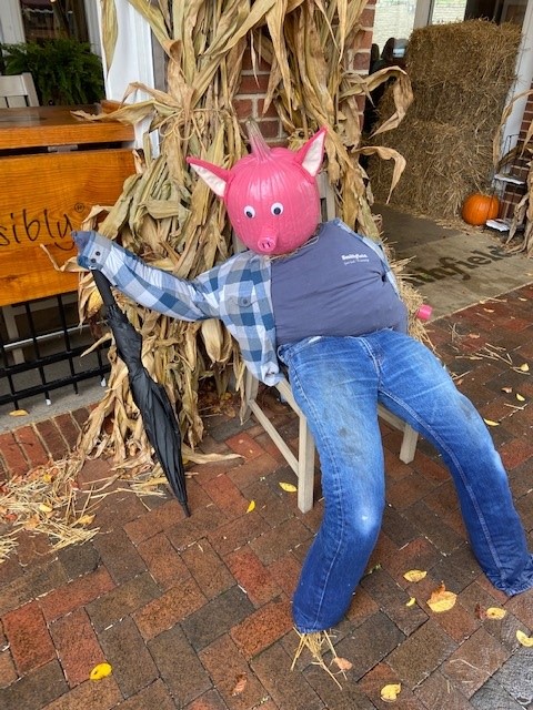 Scarecrow Stroll in Downtown Smithfield