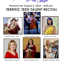 Sundays at Four 2023 Terrific Teen Talent Recital