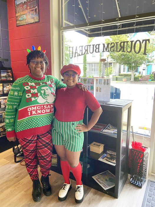 Christmas Tree Stroll in July