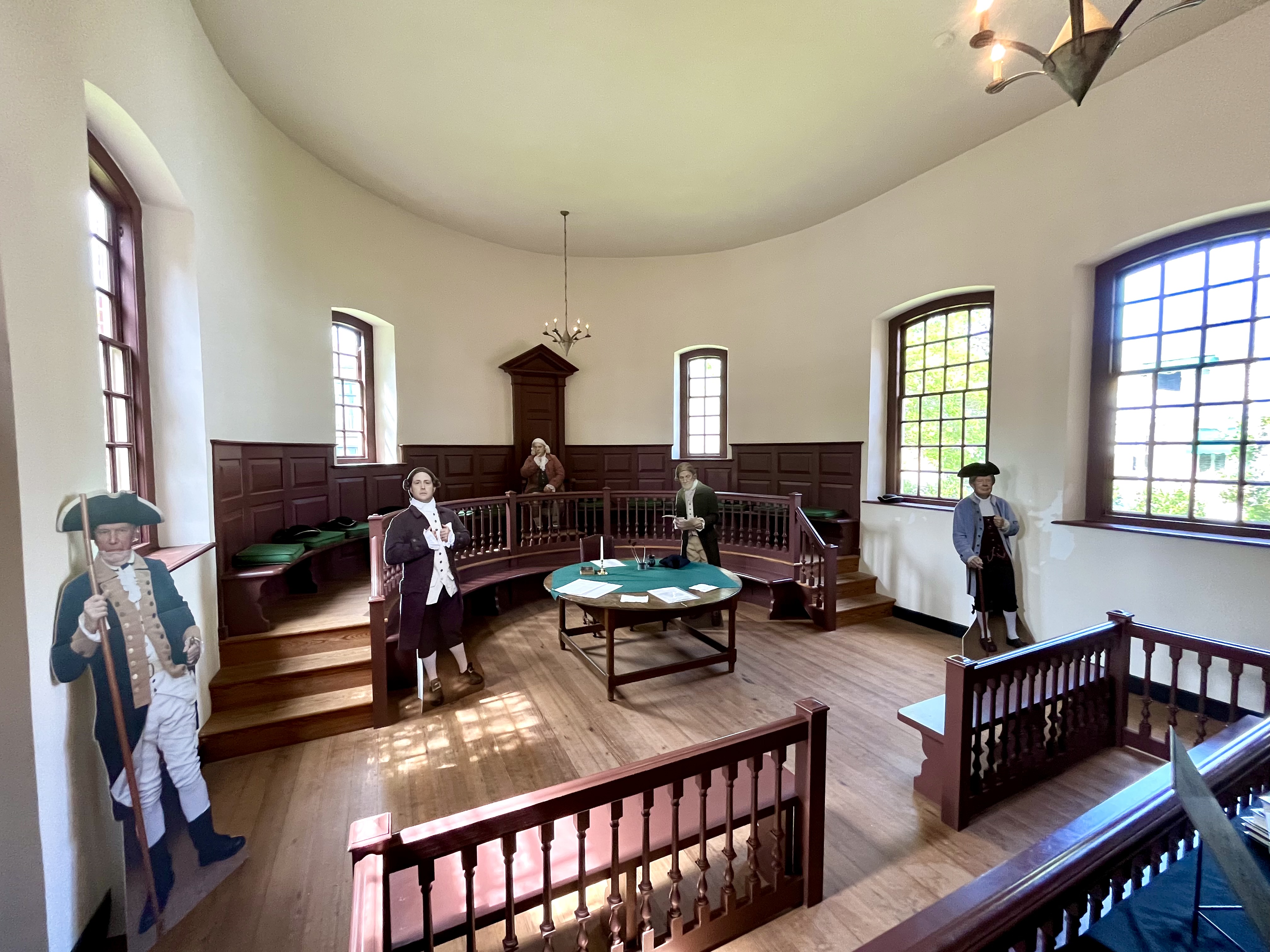 Court Day Performance at the 1750 Isle of Wight Courthouse