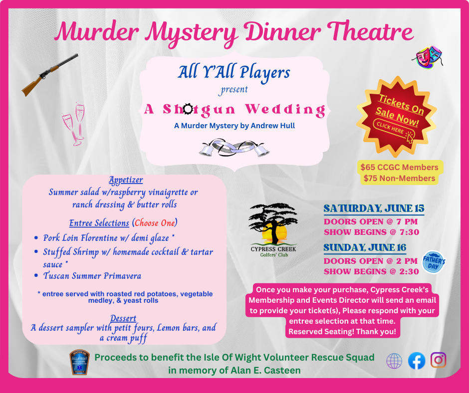 Murder Mystery Dinner Theatre