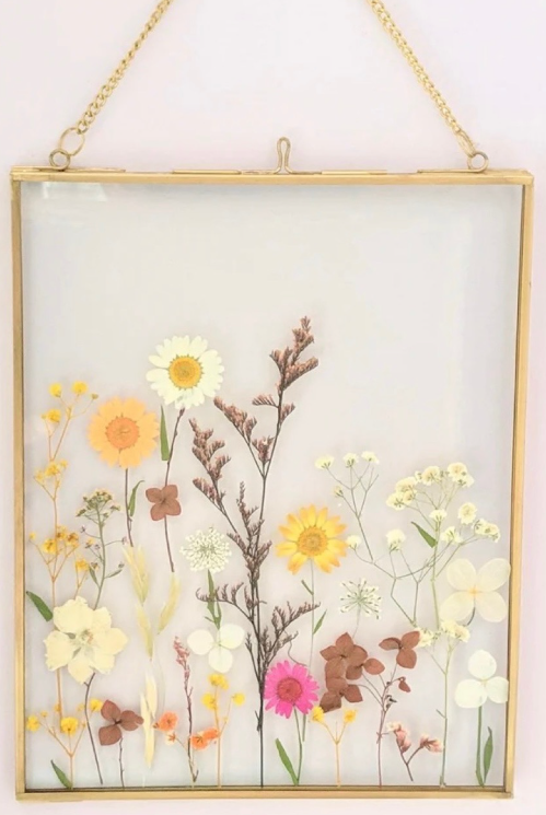 Framed Pressed Flowers Workshop
