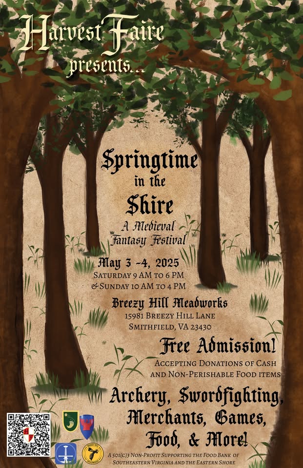 Harvest Faire presents Springtime in the Shire