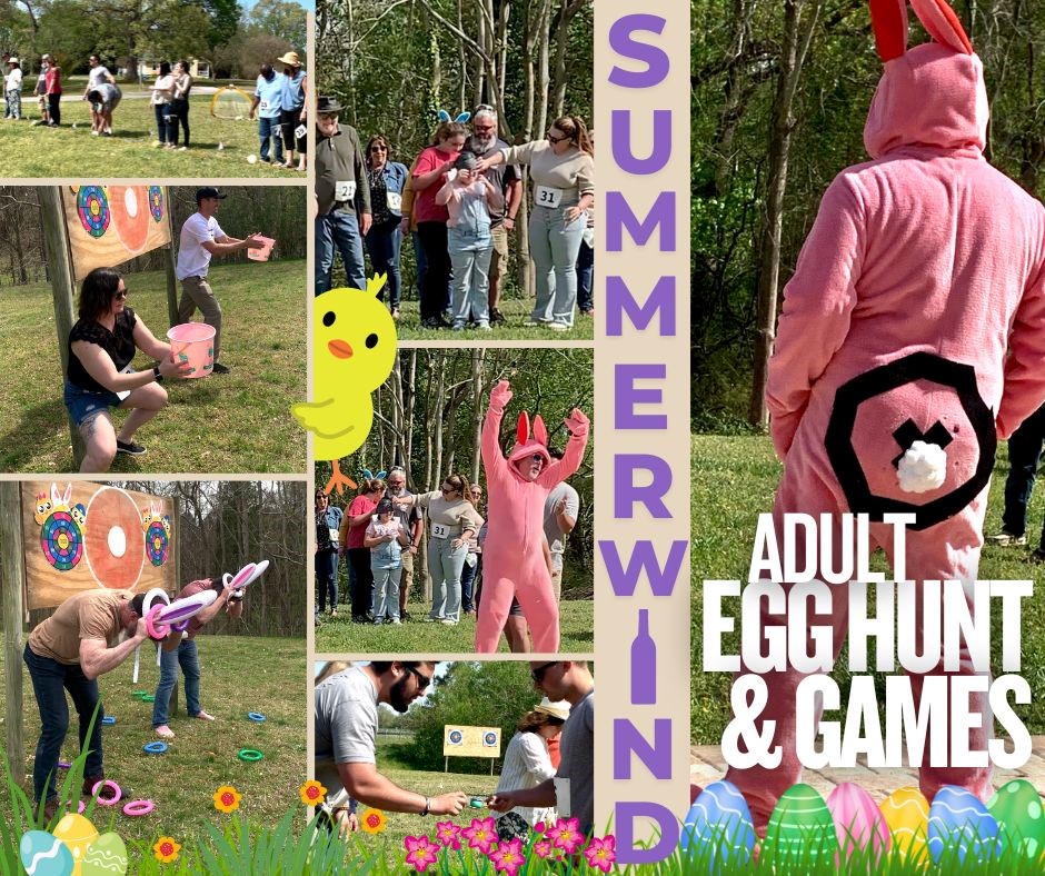 21 and older Adult Easter Egg Hunt