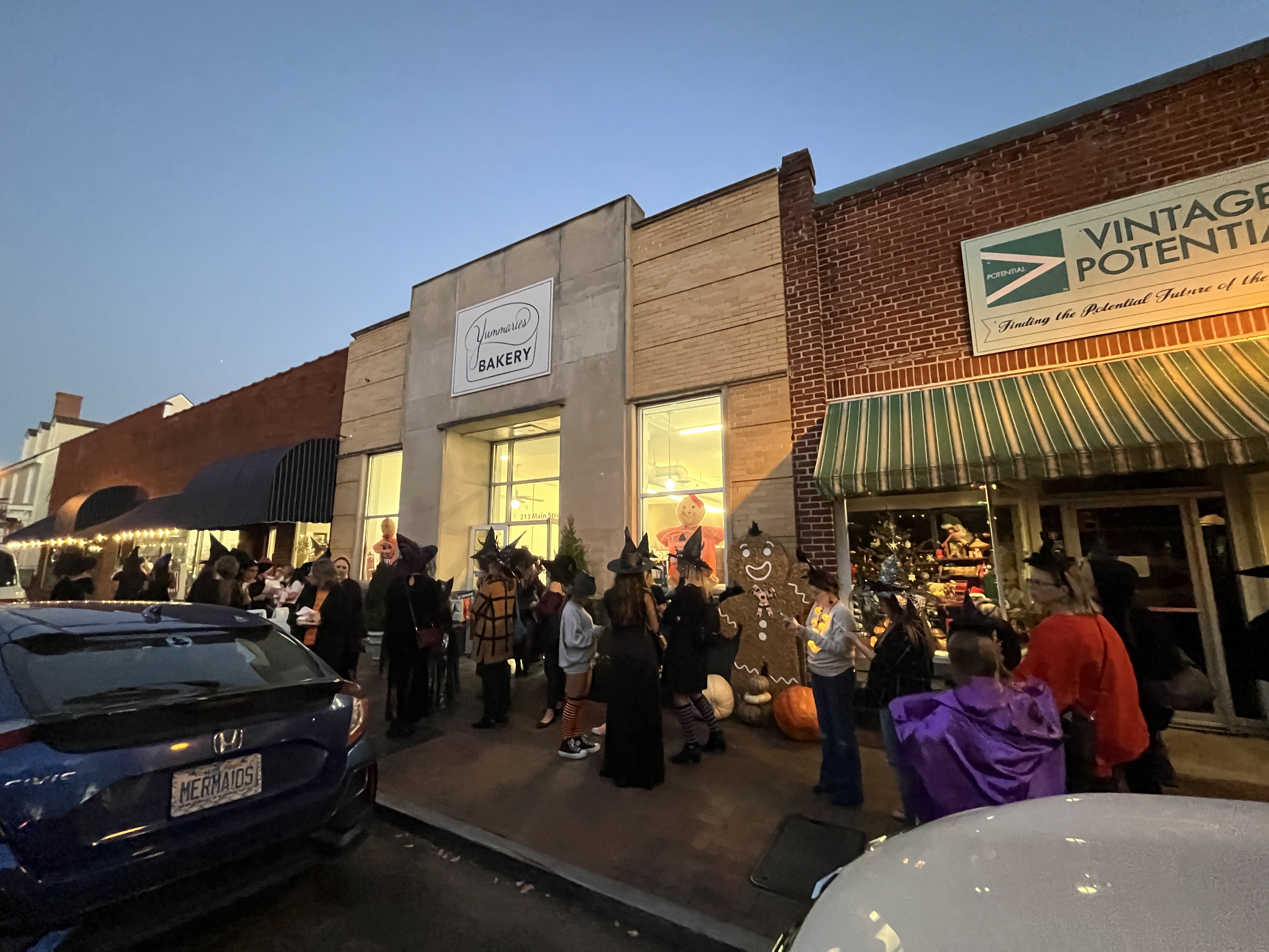 Witches Night Out in Downtown Smithfield