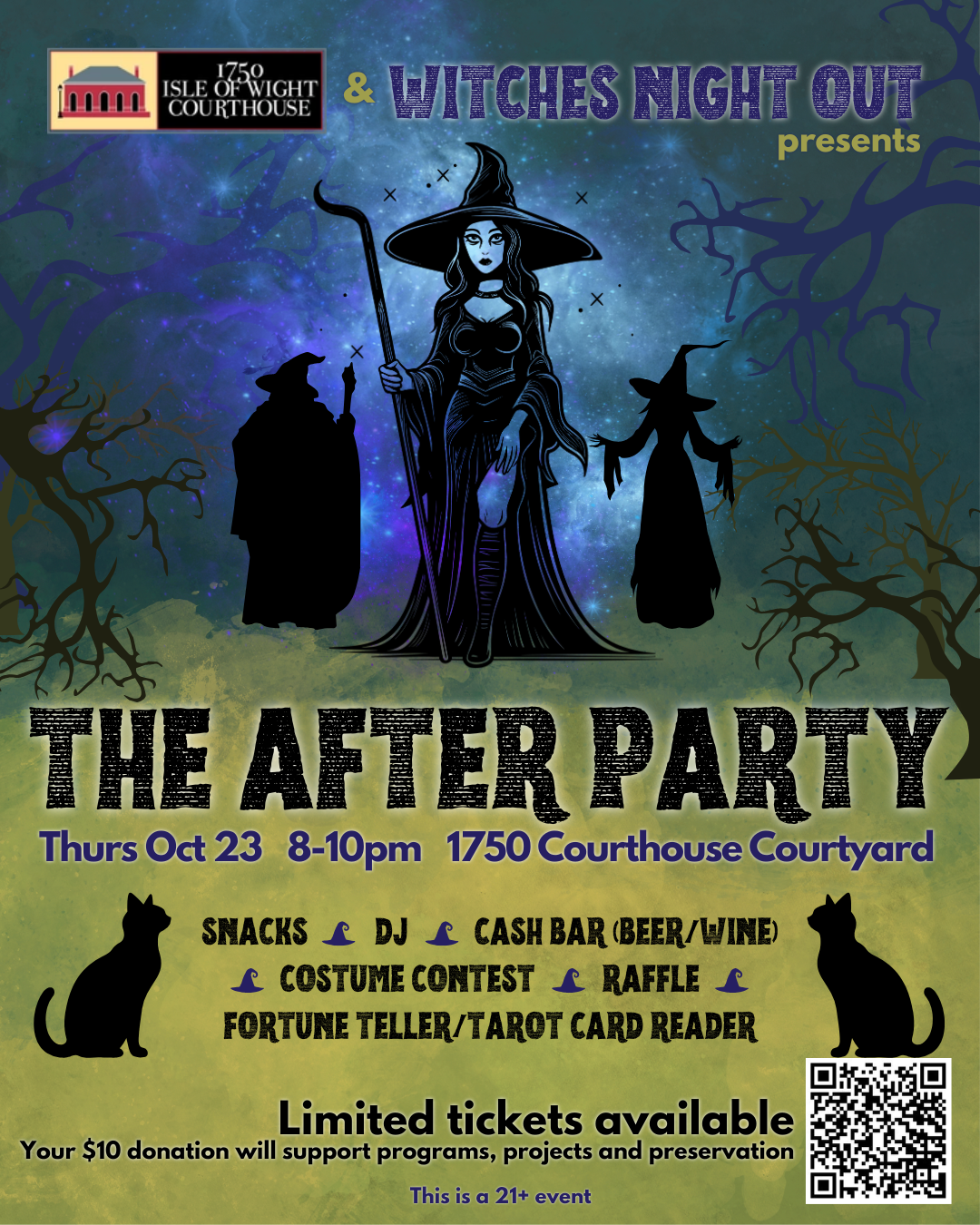 Witches Night Out in Downtown Smithfield
