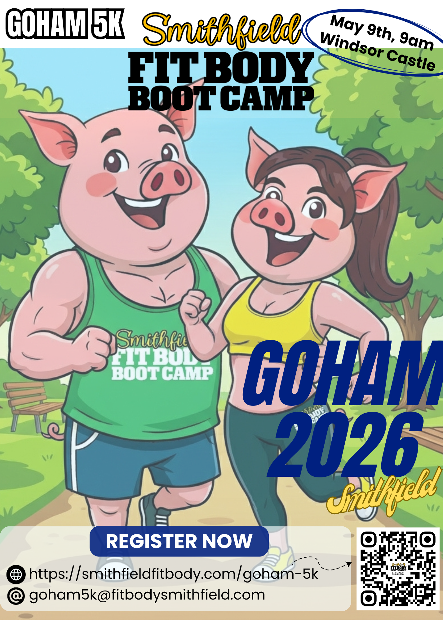 Fit Body GoHam  Charity Running Event