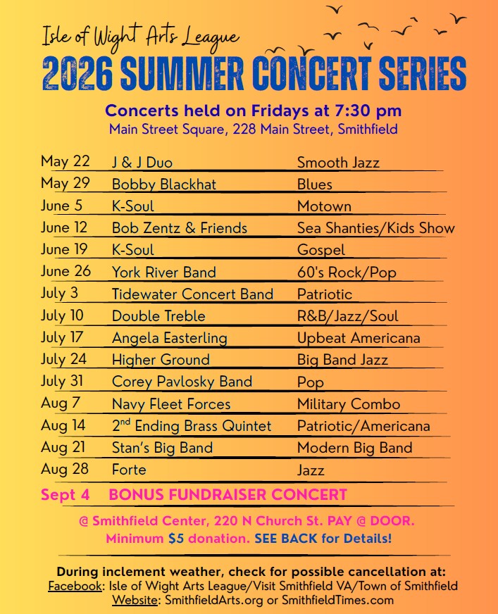 2026 Summer Concert Series