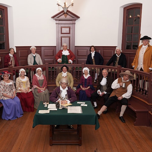 Court Day Drama at the 1750 Isle of Wight Courthouse
