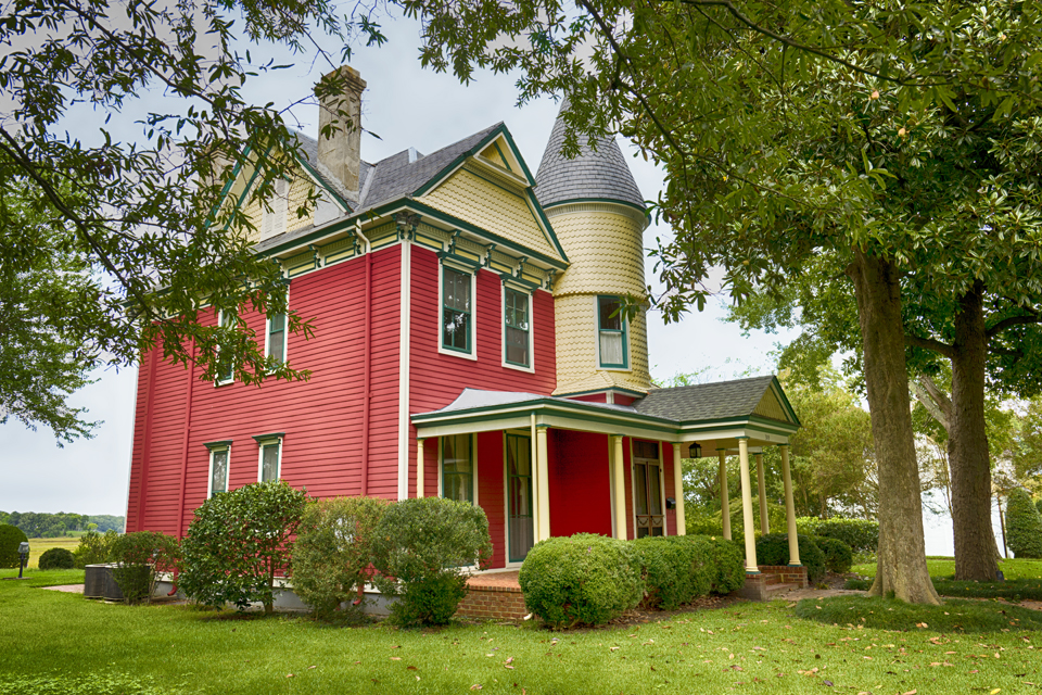 The FolkGwaltneyMoore Home in downtown Smithfield VA