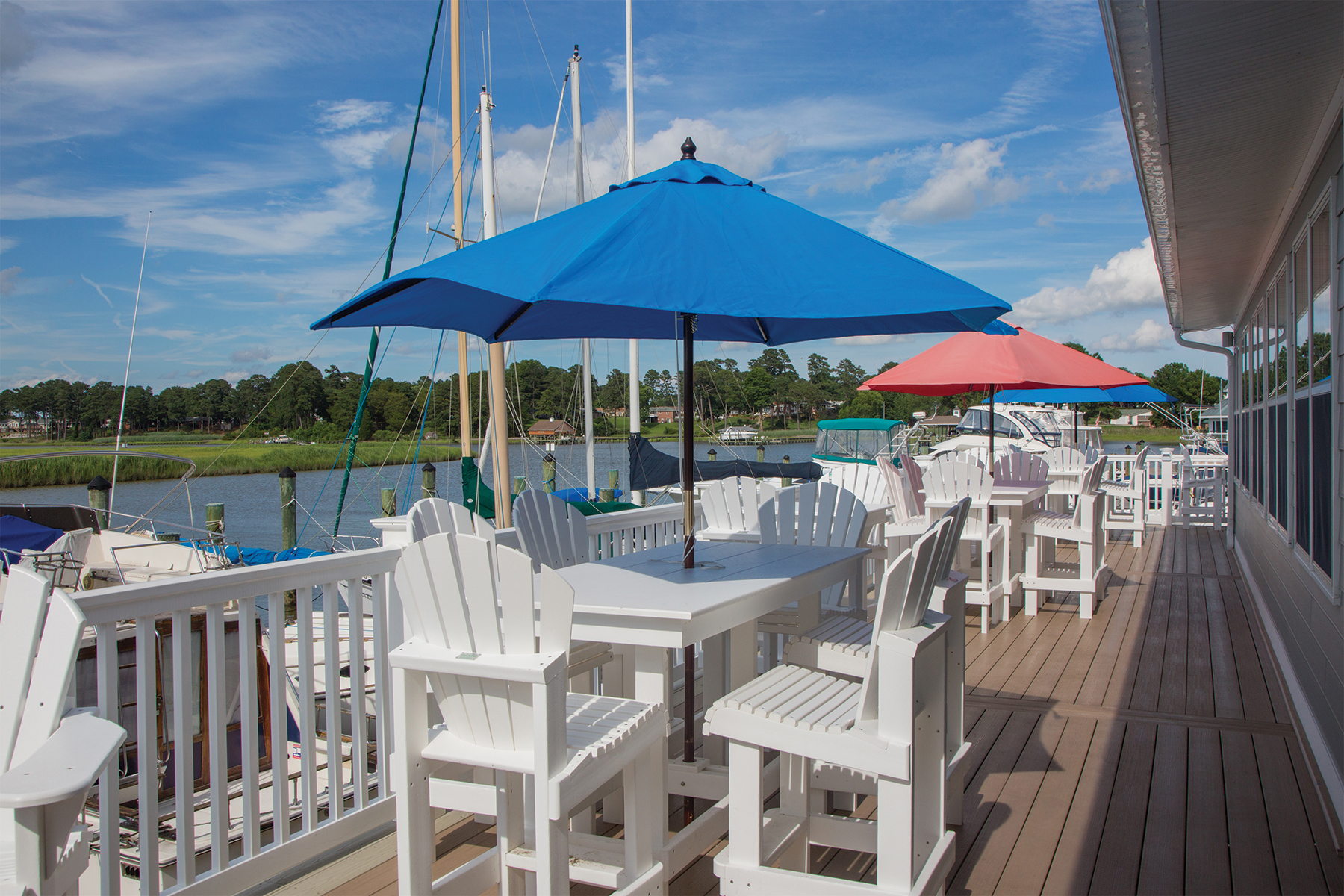 Outdoor Dining at The Restaurant at Smithfield Station