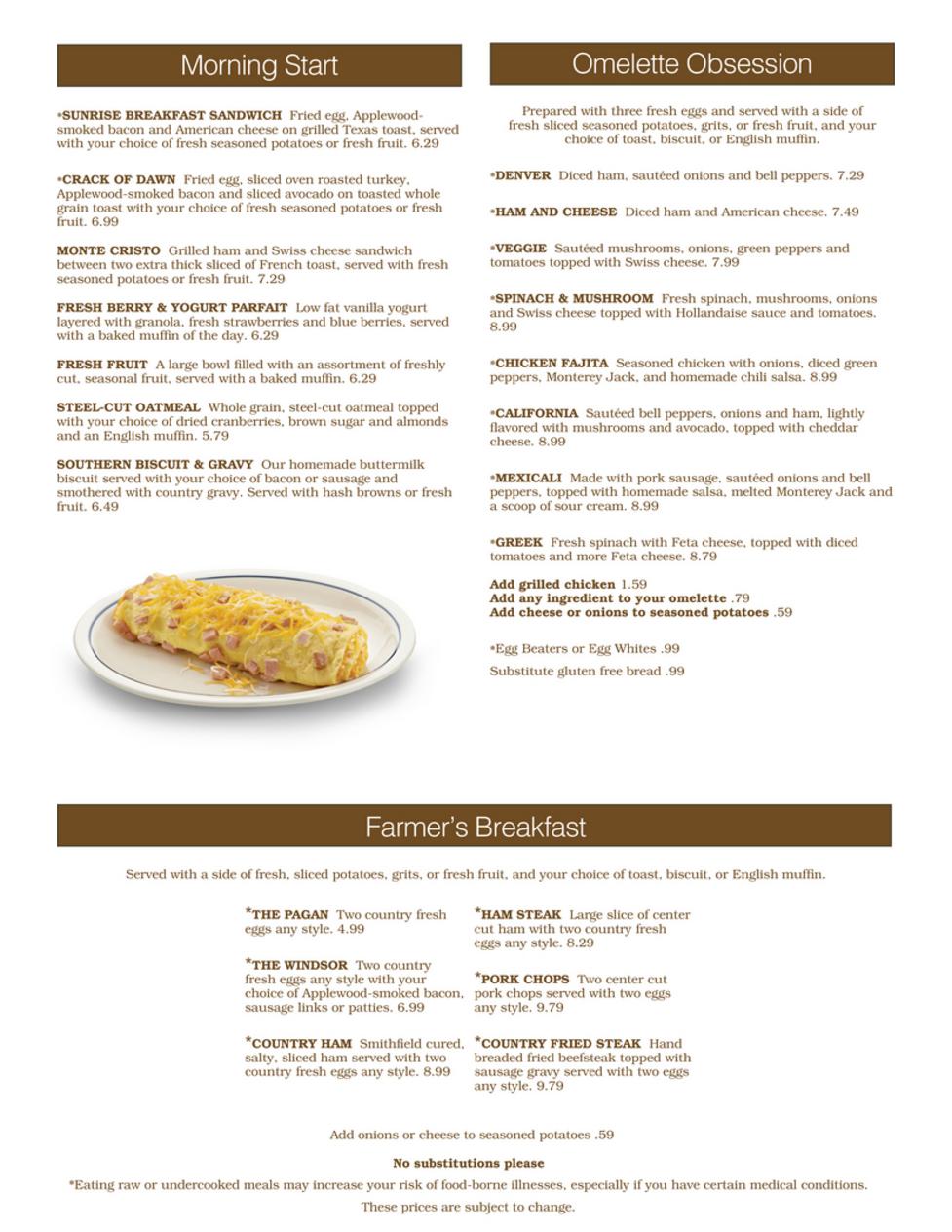 Smithfield bbq menu online