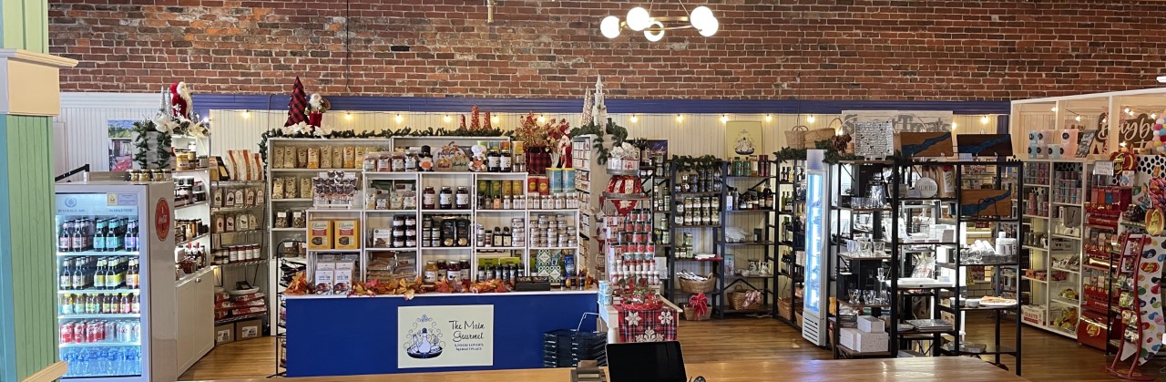 Main Gourmet inside Hamtown Mercantile