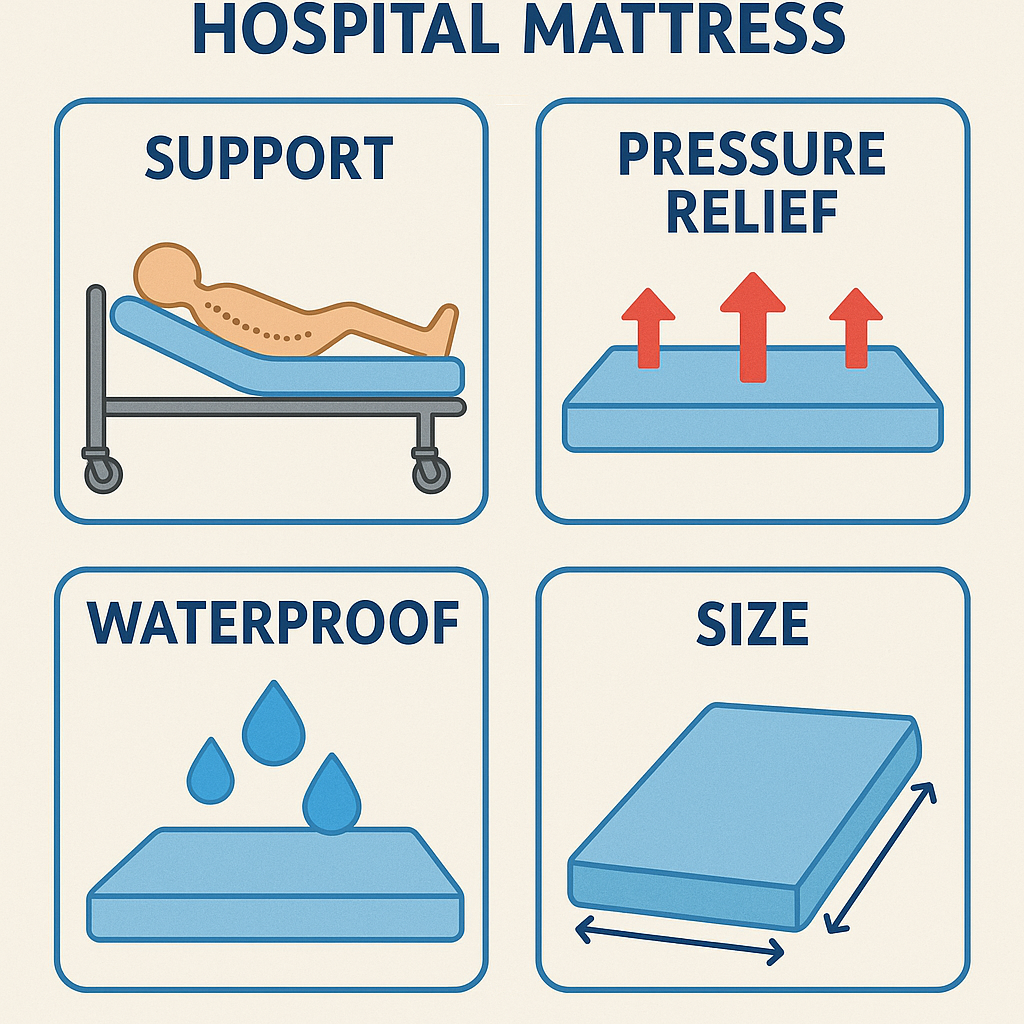 Hospital Bed Mattresses in Chennai – A Buyer’s Guide by KRAFT Supplier, Tamil Nadu