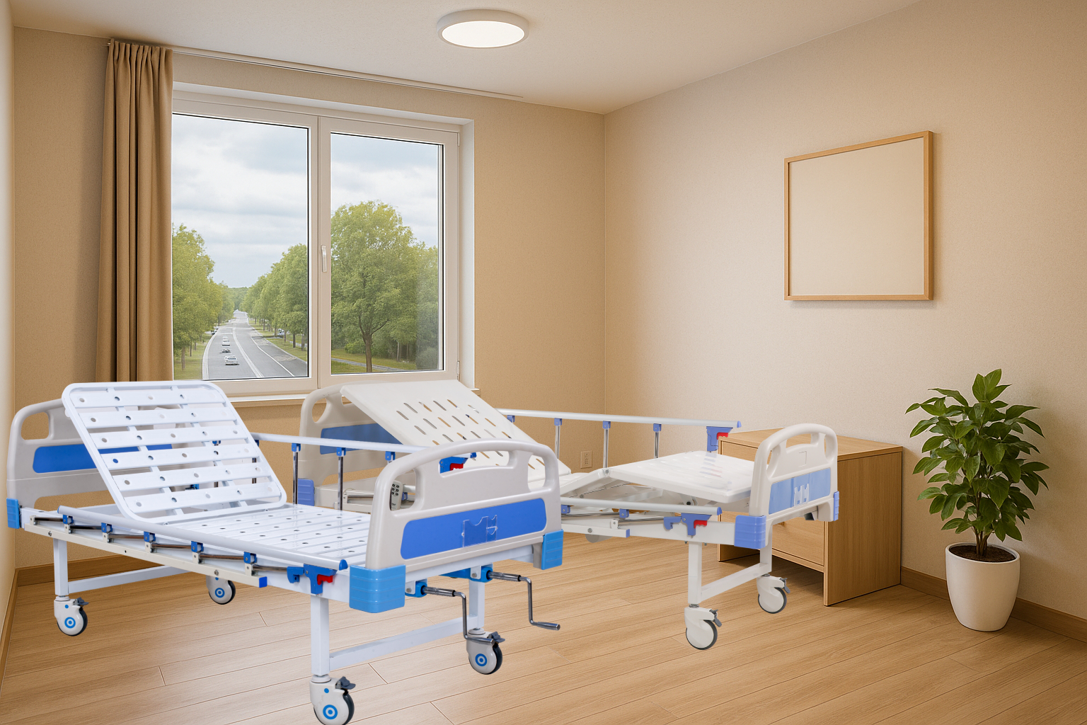 2 Function Hospital bed – A detailed preview