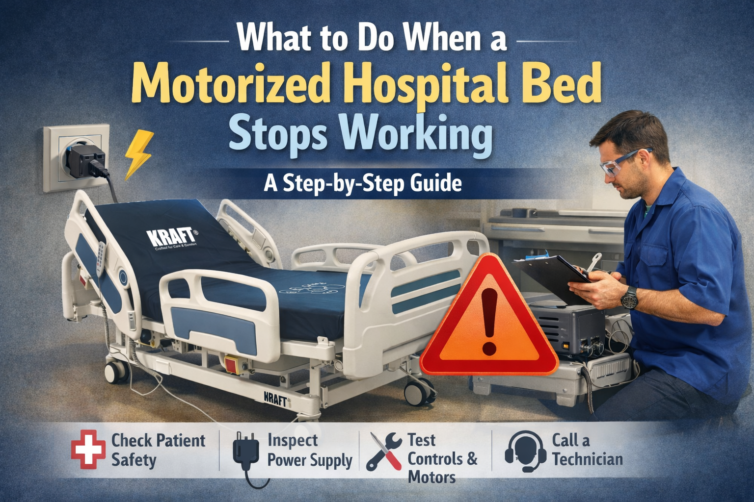 What to Do When a Motorized Hospital Bed Stops Working: A Step-by-Step Guide