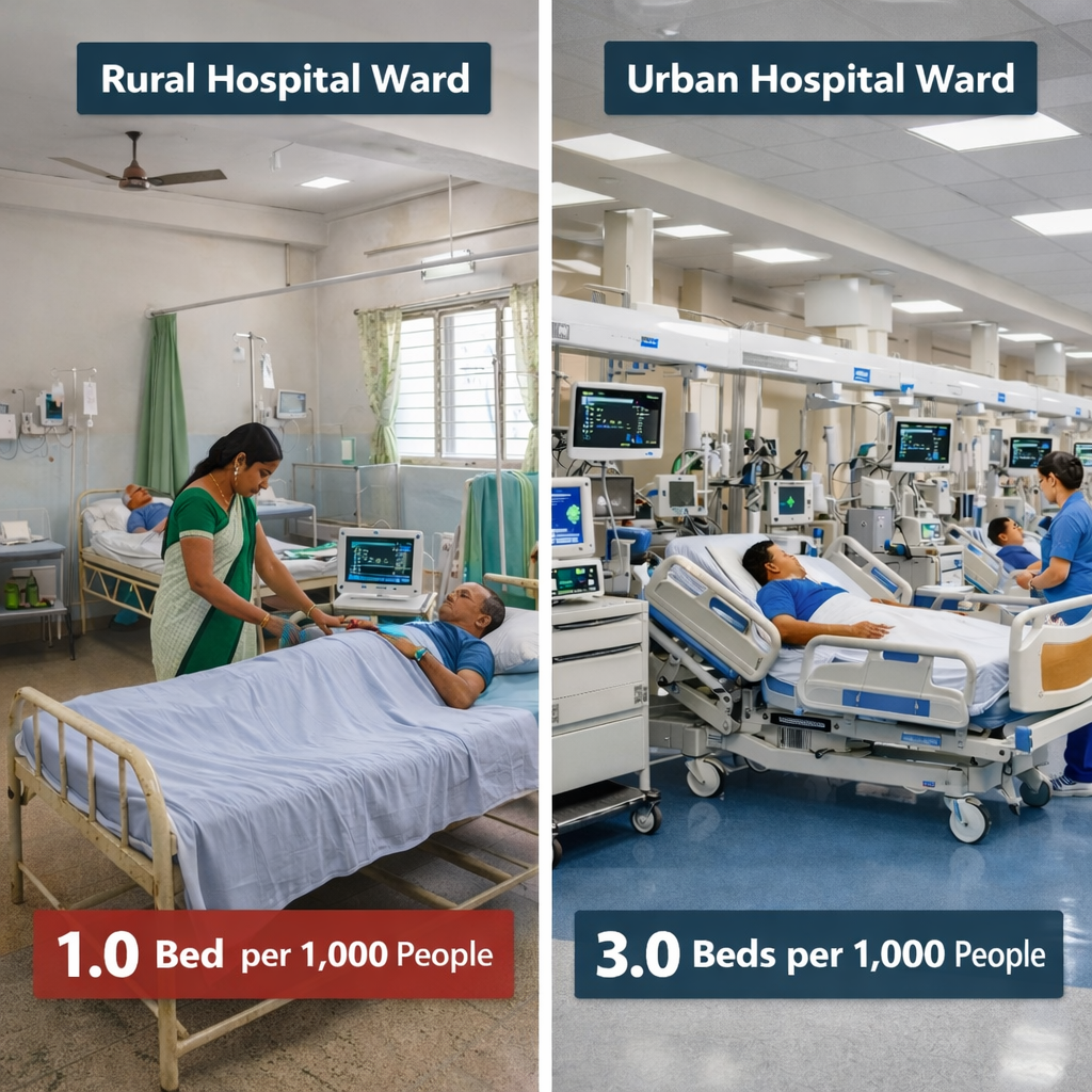 Hospital Bed Capacity: Rural Areas vs Urban Areas — Why the Gap Matters and How to Close It