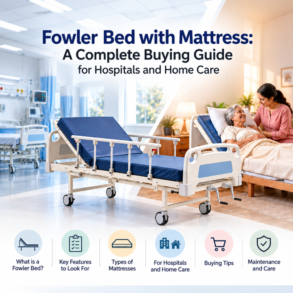 Fowler Bed with Mattress: A Complete Buying Guide for Hospitals and Home Care