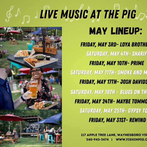 Waynesboro - Live Music at The Fishin' Pig! 