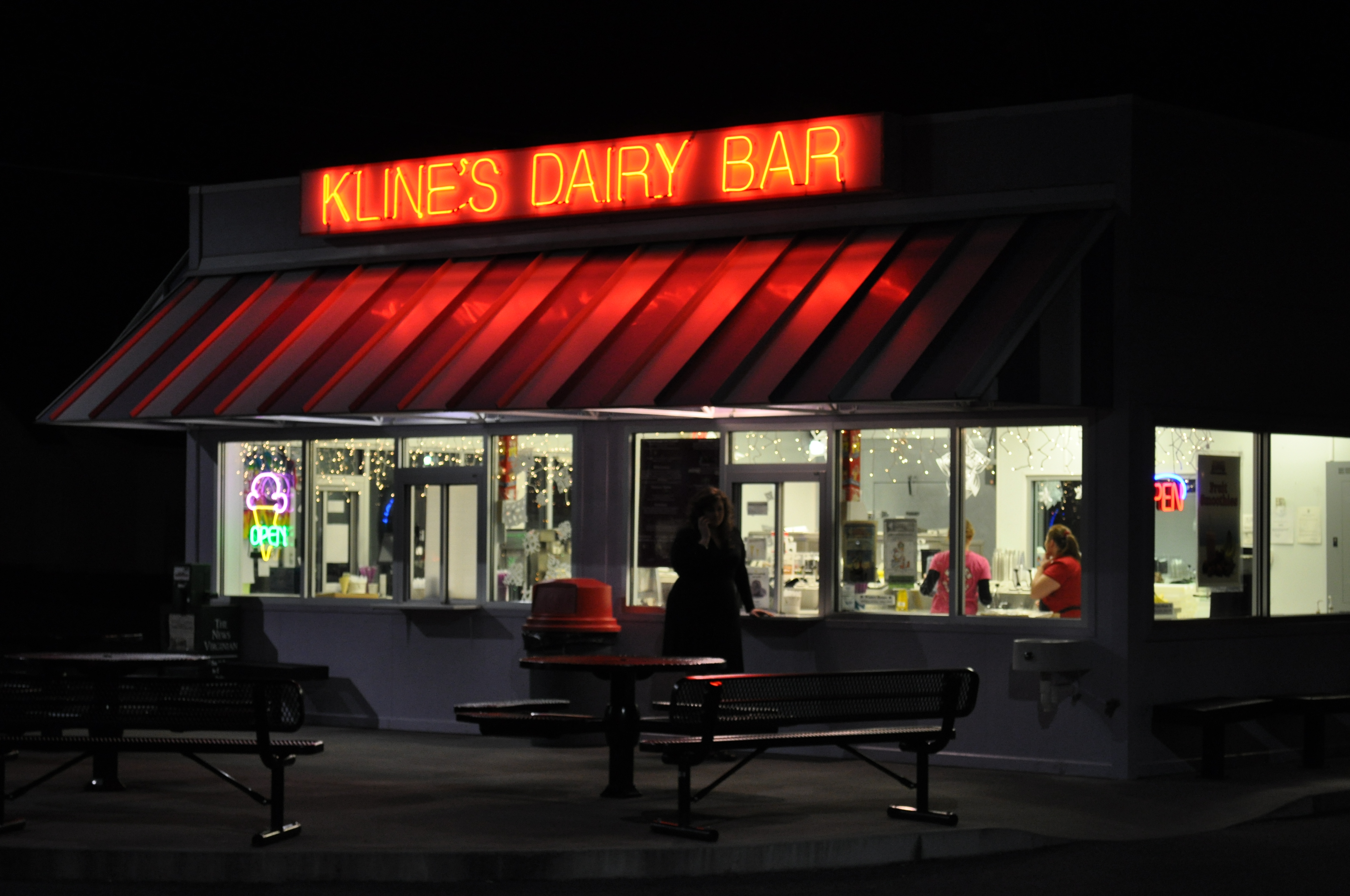 Kline's Dairy Bar Home Made Fresh Ice Cream in Waynesboro, VA